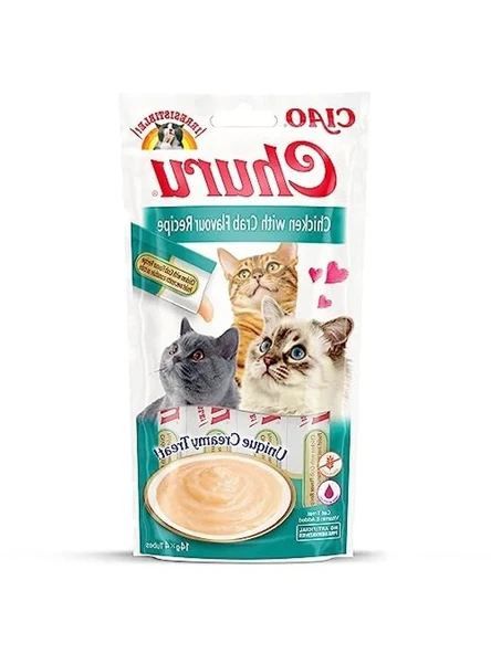 14 Gr Tavuklu ve Yengeçli Sıvı Kedi Ödül Maması, 4 Adet ürün görseli 1