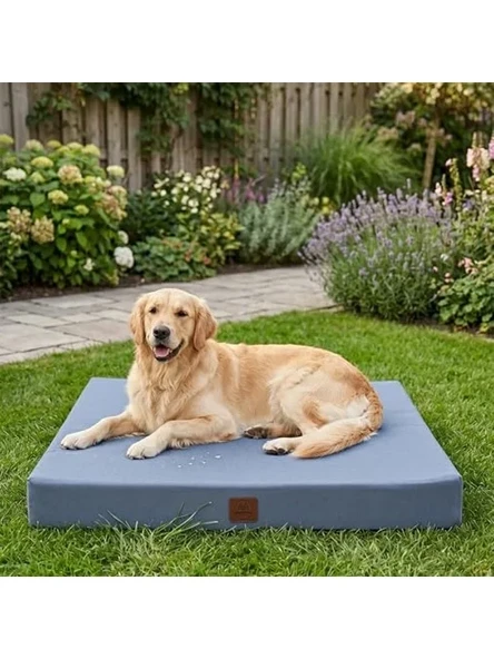 Su Geçirmez Kedi-Köpek Yatağı, Yıkanabilir ve Çıkarılabilir Kılıf ürün görseli 1