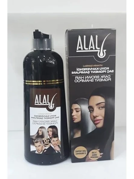 Koyu Kahve Renkli Kapatıcı Şampuan Boya, 300 ml ürün görseli 1