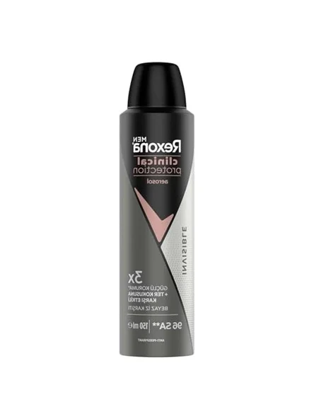Rexona Men Clinical Protection Invisible Sprey Deodorant 150 Ml ürün görseli 1