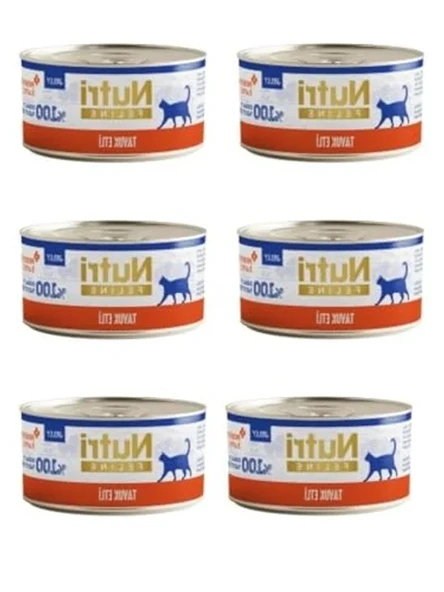 Nutri Feline Tahılsız Kedi Konservesi, 70 gr x 6 Adet ürün görseli 1