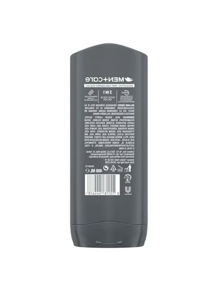 Eucalyptus Mint Aromalı Duş Jeli, 400 ml Ferahlatıcı - Resim 3