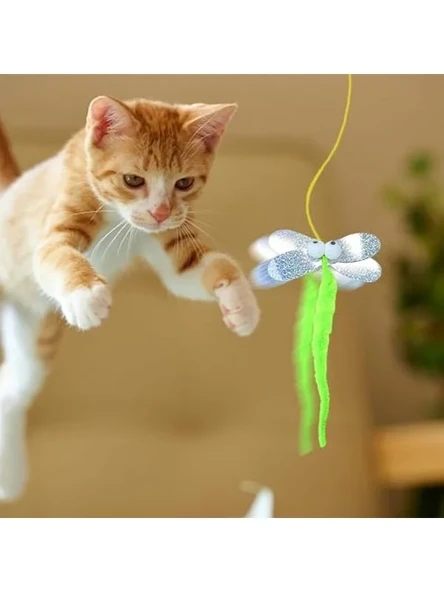 Kedi Oyun Oltası, Kendinden Yapışkanlı Renkli 2 Adet ürün görseli 1