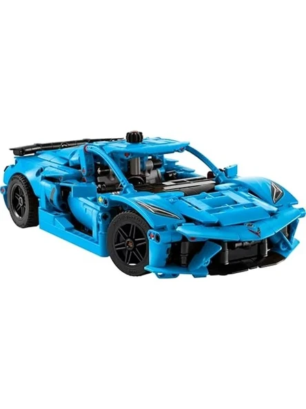Mavi Chevrolet Corvette Stingray Modeli - LEGO - Resim 2