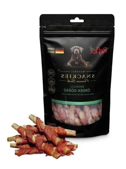 Brokoli ile ördek göğsü ödül maması, 170 gram, lezzetli atıştırmalık ürün görseli 1
