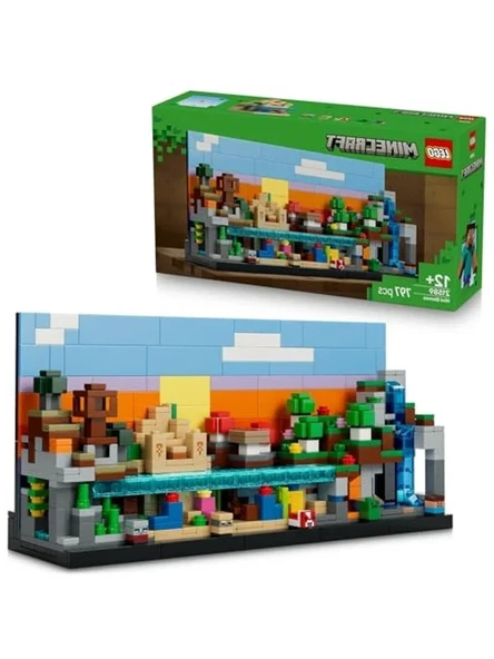 Mini Biyomlar Seti, 797 Parça ile Minecraft Temalı Eğlence ürün görseli 1