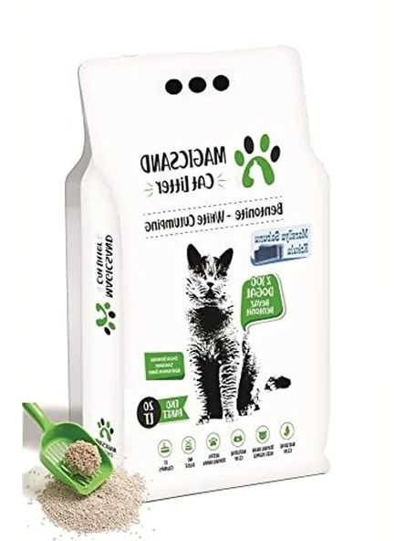 Kedi Kumu, 20 Litre Kalın Taneli Marsilya Sabun Kokulu ürün görseli 1