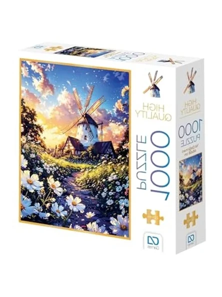 1000 Parça Yel Değirmeni Puzzle, 2.2 mm Kalınlık ürün görseli 1