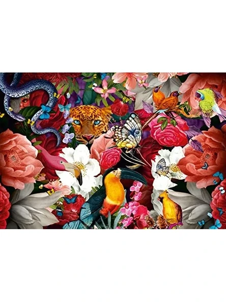 300 Parça Çiçekler Temalı Puzzle, Eğlenceli Zeka Geliştirici Aktivite ürün görseli 1