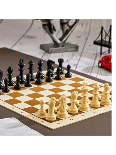 Büyük Boy Satranç Takımı ile Eğlenceli Strateji Oyunları ürün görseli 1