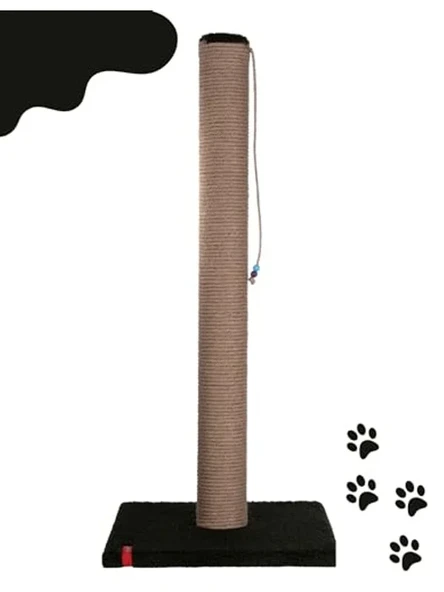 Yeşil Renkli Catnipli Kalın Borulu Tırmalama Tahtası, 90 cm ürün görseli 1
