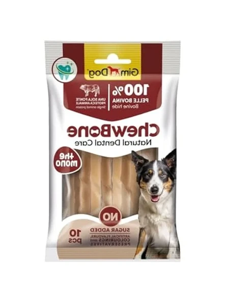 Burgu Şeklinde Doğal Köpek Çiğneme Kemiği, 9-10 mm, 80 Gr ürün görseli 1