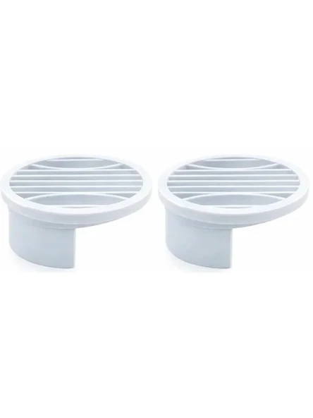 Yuvarlak Gider Süzgeci ve Koku Önleyici Kapak, 10 cm Çap ile ürün görseli 1
