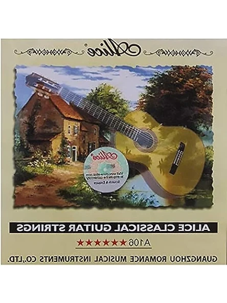 Sert Tension Naylon Klasik Gitar Telleri, A106 Model ürün görseli 1