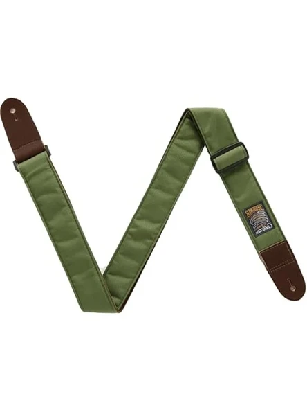 Moss Green Renkli Gitar Kayışı, Farklı Tasarım ürün görseli 1