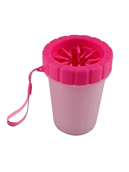 Büyük Boy Pembe Pati Temizleme ve Yıkama Aparatı - Pratik Kullanım ürün görseli 1