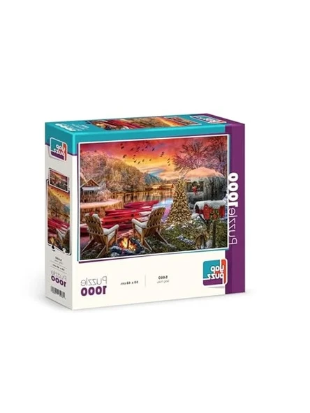 Göç Yolu Temalı 1000 Parça Puzzle, Eğlenceli Zeka Oyunları için ürün görseli 1