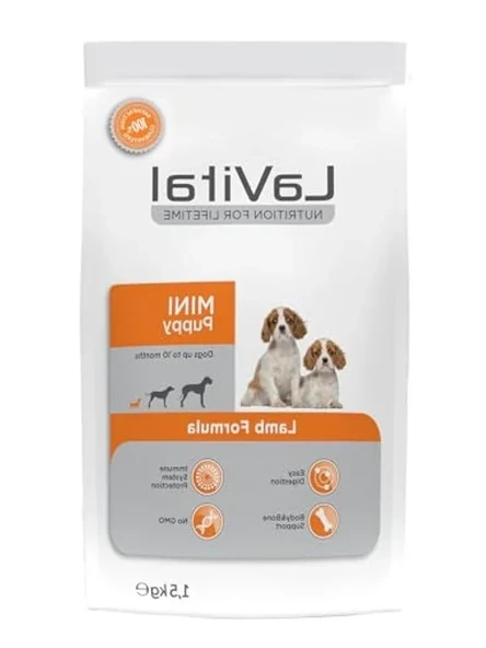 1.5kg Kuzulu Mini Irk Yavru Köpek Maması, Besleyici ve Lezzetli ürün görseli 1