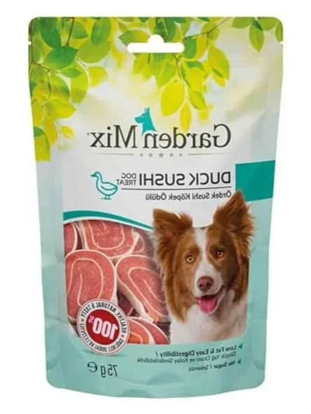 Ördekli sushi köpek ödülü, 75 gram, lezzetli atıştırmalık ürün görseli 1