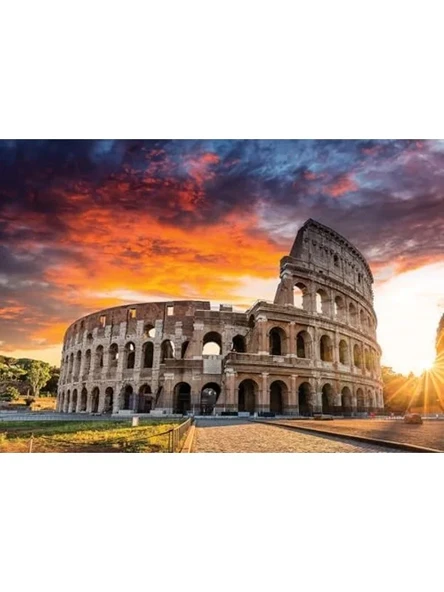 Gün Batımı Temalı 1000 Parça Sanat Puzzle Seti - Resim 2