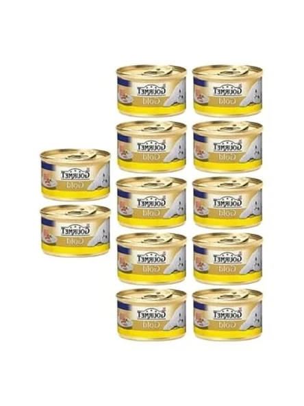 12 X 85 G Tavuklu Yetişkin Kedi Konservesi, Kıyılmış ürün görseli 1