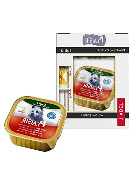 150 Gr Biftekli Küçük Irk Köpek Konservesi - Lezzetli ve Besleyici ürün görseli 1