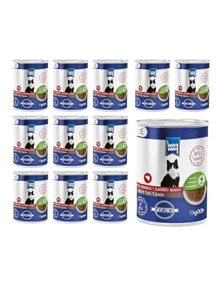 Tavuk Ciğerli Yetişkin Kedi Konserve, 400 Gr x 12 Adet ürün görseli 1