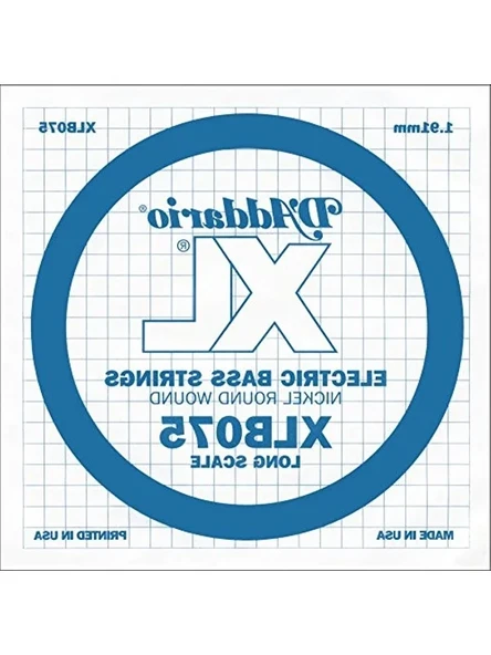 Bas Gitar Tek Tel, Xl Nickel Wound, Kalınlık 0.075 Ga ürün görseli 1