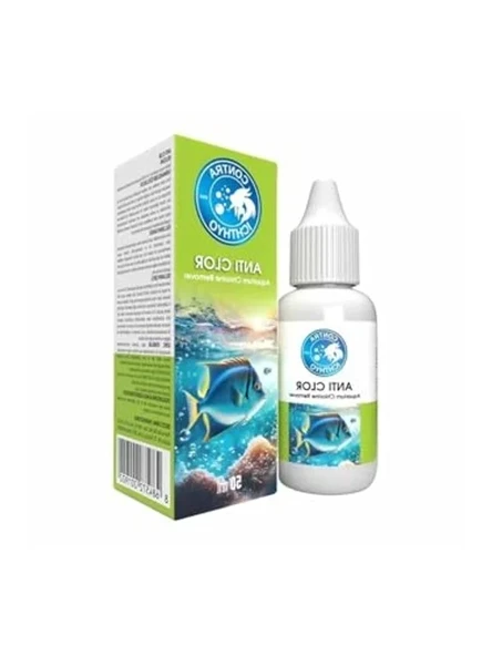 50 ml akvaryum suyu klor giderici ürün, Anti Clor ürün görseli 1