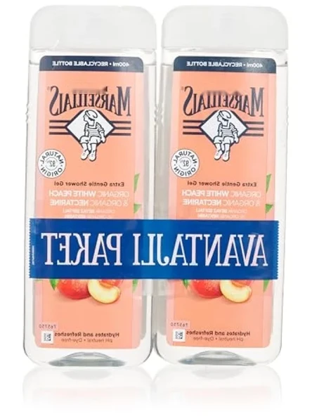 Beyaz Şeftali ve Nektarin Duş Jeli 800 ml - Nemlendirici ve Ferahlatıcı ürün görseli 1