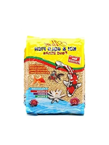 1 Kg Ağırlığında Koi Goldfish Doğal Havuz Sticks, Balık Yemi ürün görseli 1