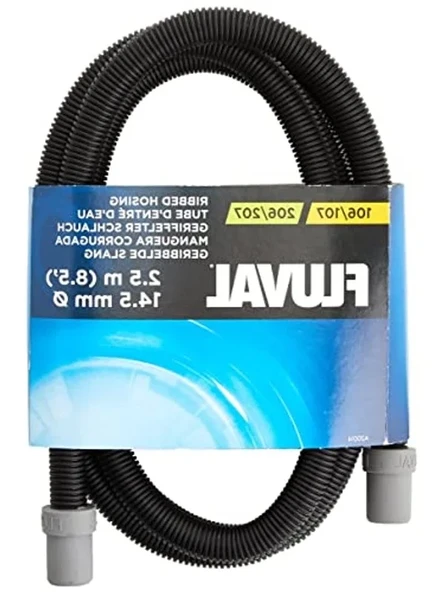 Oluklu Yedek Hortum, 2.5 m, 24/28 mm Çapında ürün görseli 1