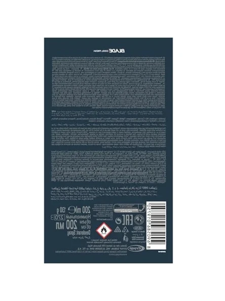 200 ml Ferahlatıcı Deodorant - Cool Fresh Aroması - Resim 2