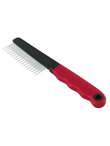 18X3.5 Cm Çift Taraflı Çelik Tarak - Tam Bakım için İdeal ürün görseli 1
