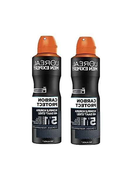 2'li Deodorant Seti, Karbon Koruma ile Terlemeye Karşı Etkili ürün görseli 1