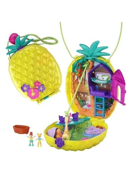 8 Eğlenceli Özellikli Kompakt Ananas Çanta Seti ürün görseli 1
