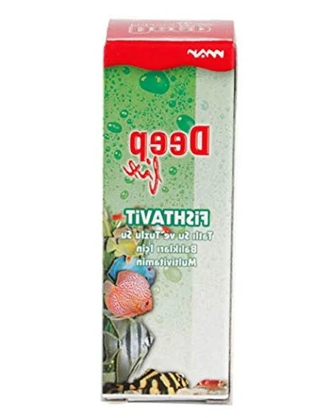 30 ml balık vitamini, sağlıklı akvaryum için besleyici destek ürün görseli 1