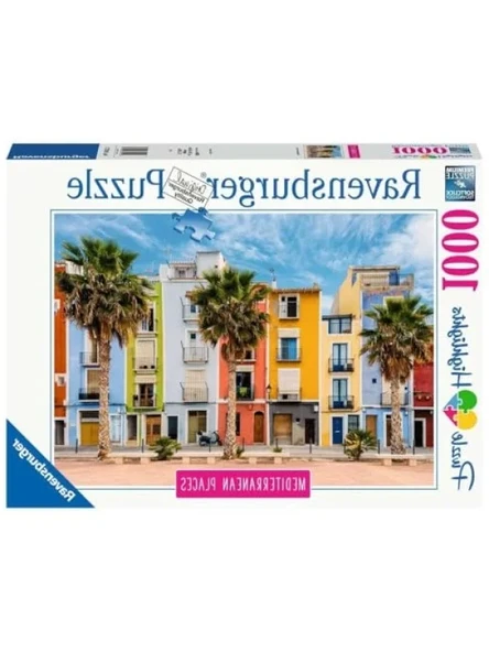 1000 Parça Kaliteli İspanya Manzaralı Puzzle ürün görseli 1