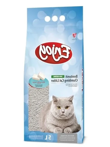 Bentonit İnce Taneli Kedi Kumu, 10 Lt (Marsilya Sabunlu) ürün görseli 1