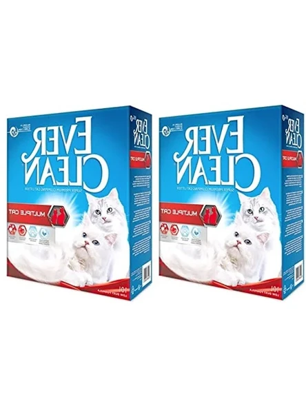 2x10 Lt Çok Kedili Topaklanan Kedi Kumu ürün görseli 1
