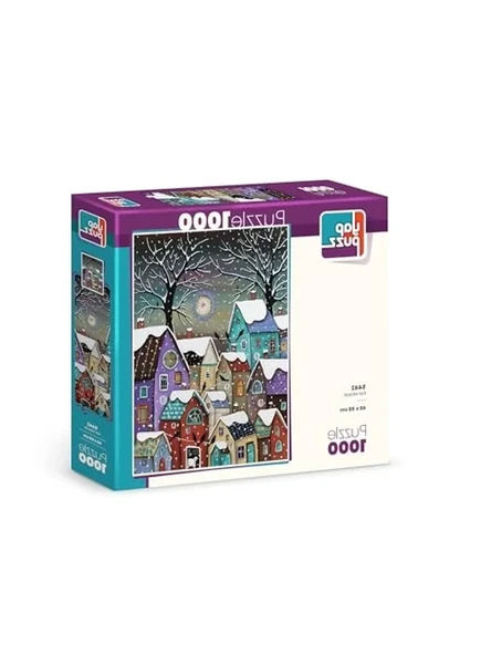 1000 Parça Kar Masalı Temalı Puzzle, Zihin Geliştirici Eğlenceli Aktivite ürün görseli 1