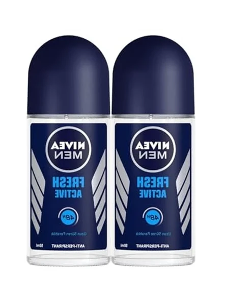 Erkek Roll On Deodorant, 50 ml x 2 Adet, 48 Saat Koruma ürün görseli 1