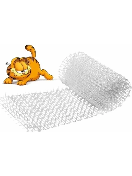 10 Adet 250 cm Uzunluğunda Plastik Kedi Kovucu Mat, İç ve Dış Mekan ürün görseli 1