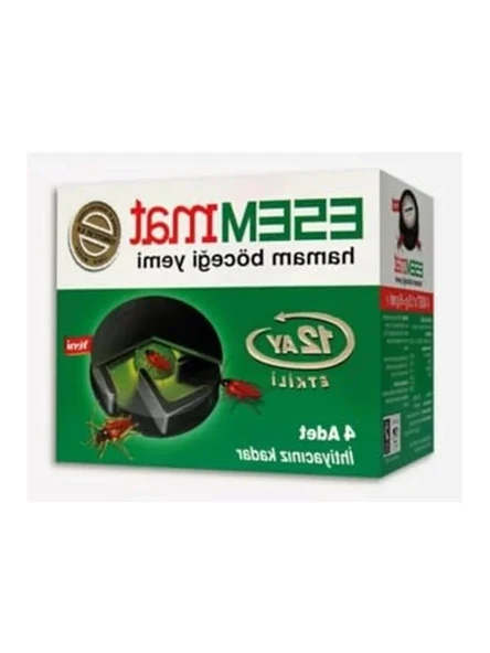 4 Adet Hamam Böceği Yemi, Etkili Çözüm ürün görseli 1