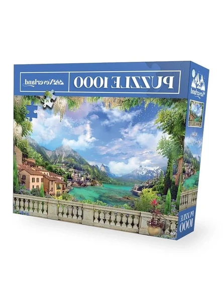 Sahil Manzarası Temalı 1000 Parça Puzzle Seti ürün görseli 1