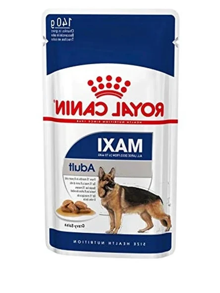 Royal Canin Maxi Adult Gravy Yetişkin Köpek Yaş Maması 140 gr x 10 Adet ürün görseli 1