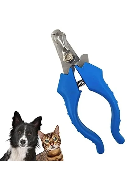 Paslanmaz Çelik Yaylı Tırnak Makası, Kedi ve Köpekler İçin ürün görseli 1
