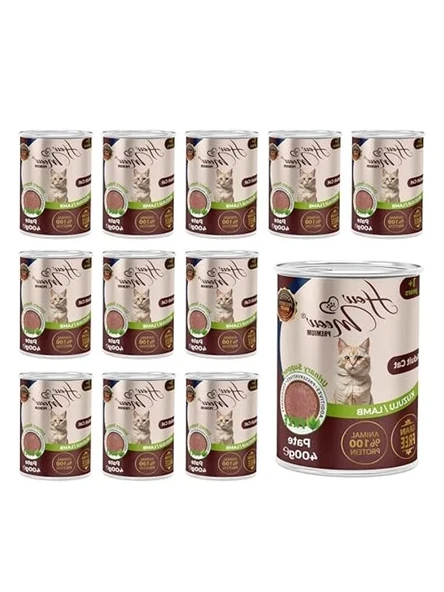 Kuzulu pate yaş mama, 400 gr x 12 adet, lezzetli ürün görseli 1