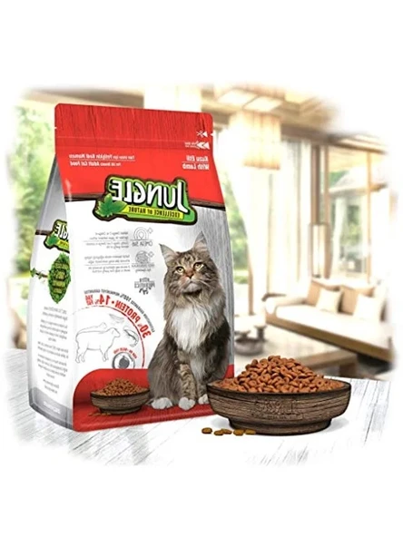 1,5 kg kuzu etli yetişkin kedi maması, sağlıklı beslenme için ideal ürün görseli 1