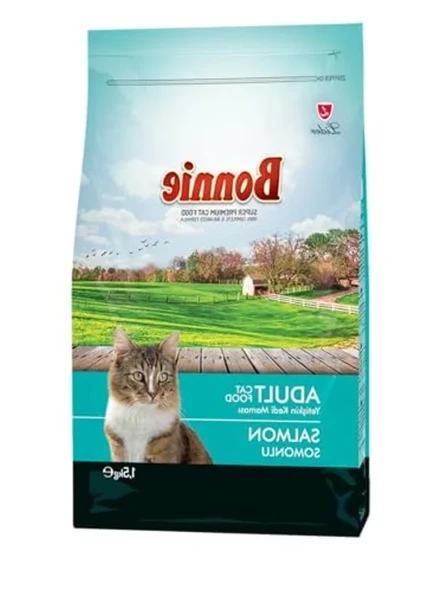 Somonlu Kuru Kedi Maması, Yetişkin İçin 1.5 Kg Ağırlığında ürün görseli 1